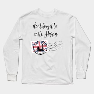 MEGXIT Don't forget to write Harry Long Sleeve T-Shirt